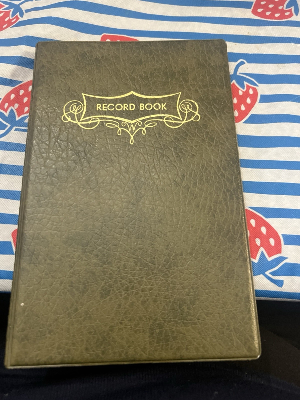Vintage Woolworth Herald Square Record Book – 80 Sheets – Retro Stationery