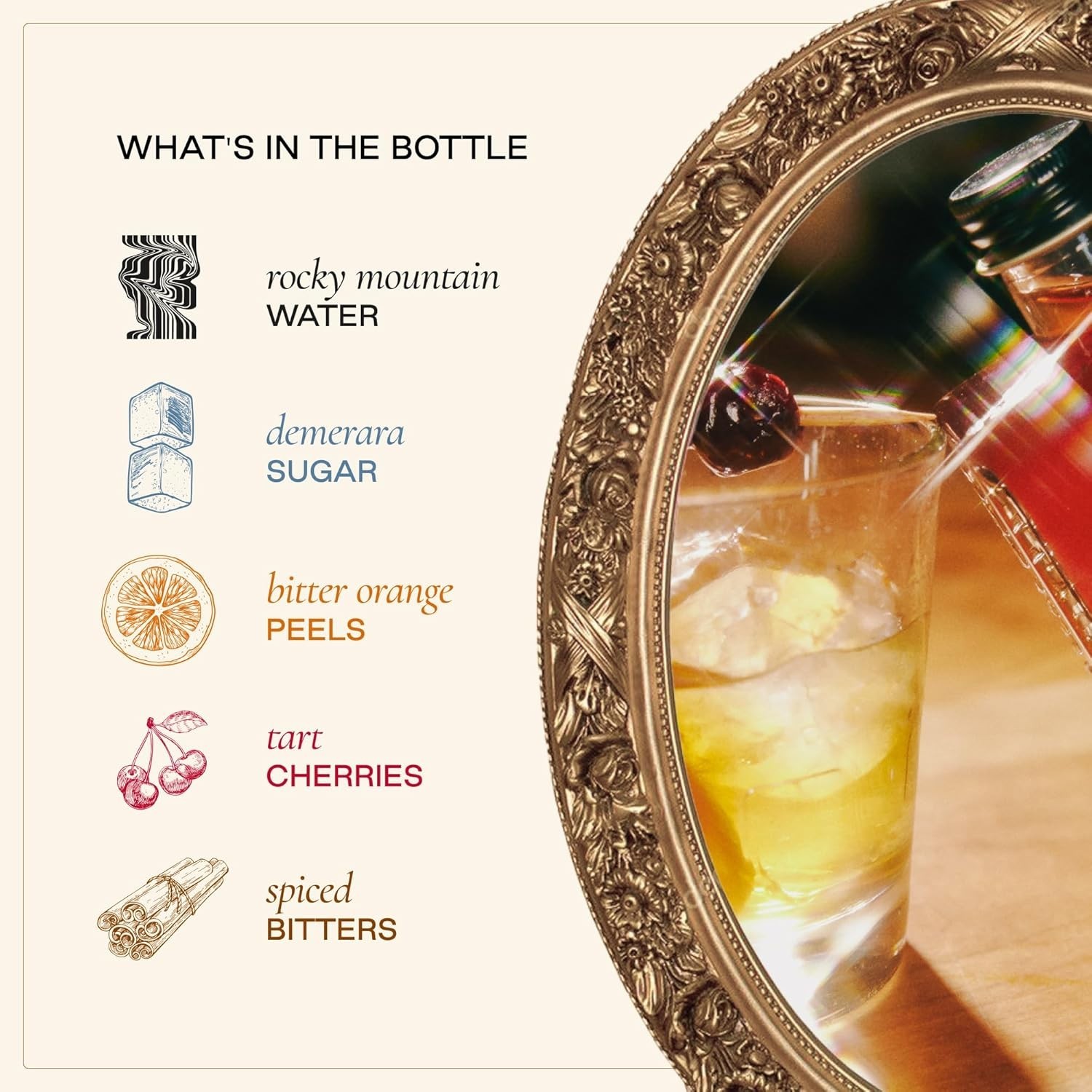 Old Fashioned Mix – Organic, Handcrafted Cocktail Syrup for Home Bars