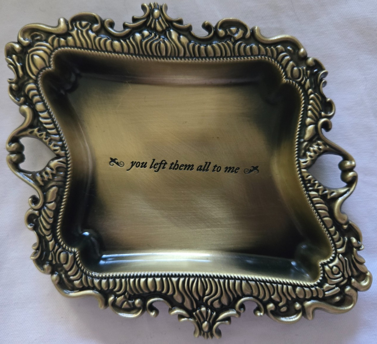 Taylor Swift Evermore Album Marjorie You Left Them All To Me Ring Tray – Nw/oB