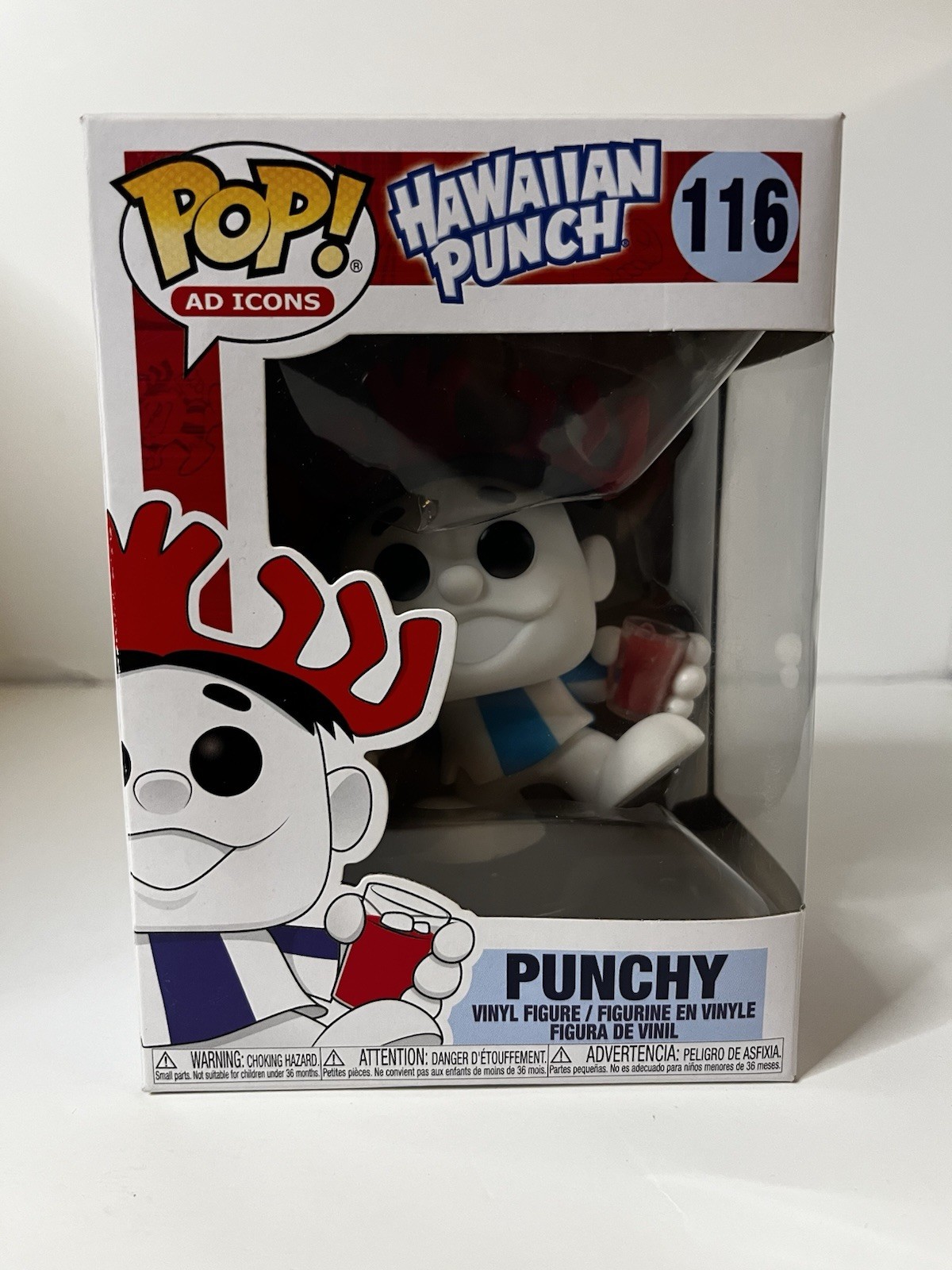 Funko Pop Hawaiian Punch Punchy #116 Vinyl Figure Ad Icons Mascot