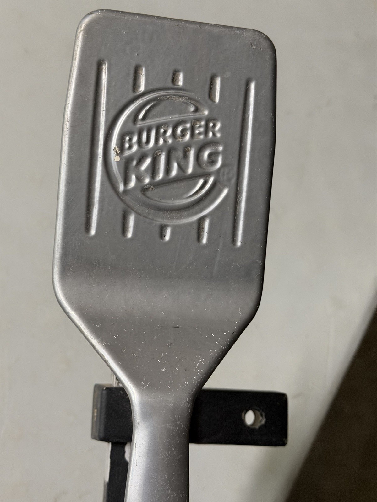 Vintage PAIR Burger King Restaurant Spatula Door Handles (f2)