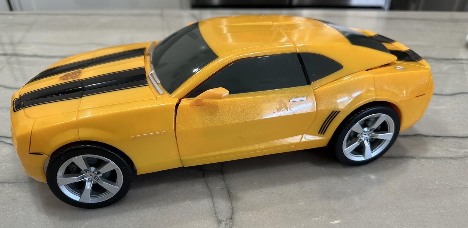 Transformers Movie Big Size Ultimate Bumblebee Camaro Vehicle Car Robot Toys