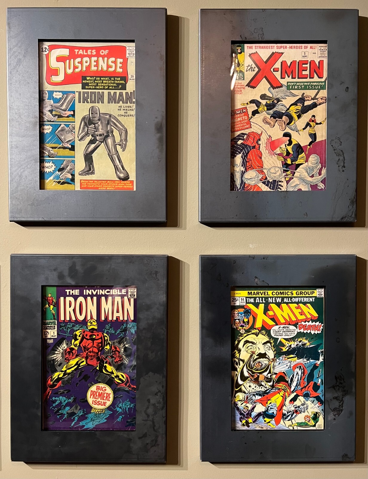 Comic Book Display Frame for Graded/Slabbed – Solid Steel and beautiful