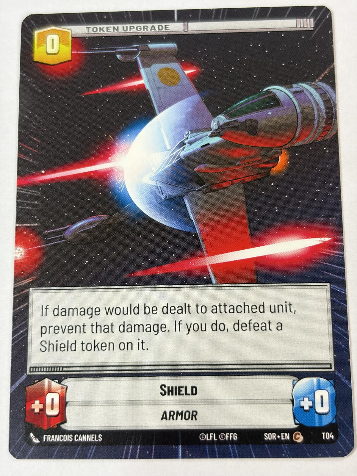 Star Wars Fantasy Flight Games Chopper Base SOR-EN #296 Trading Card Base NM