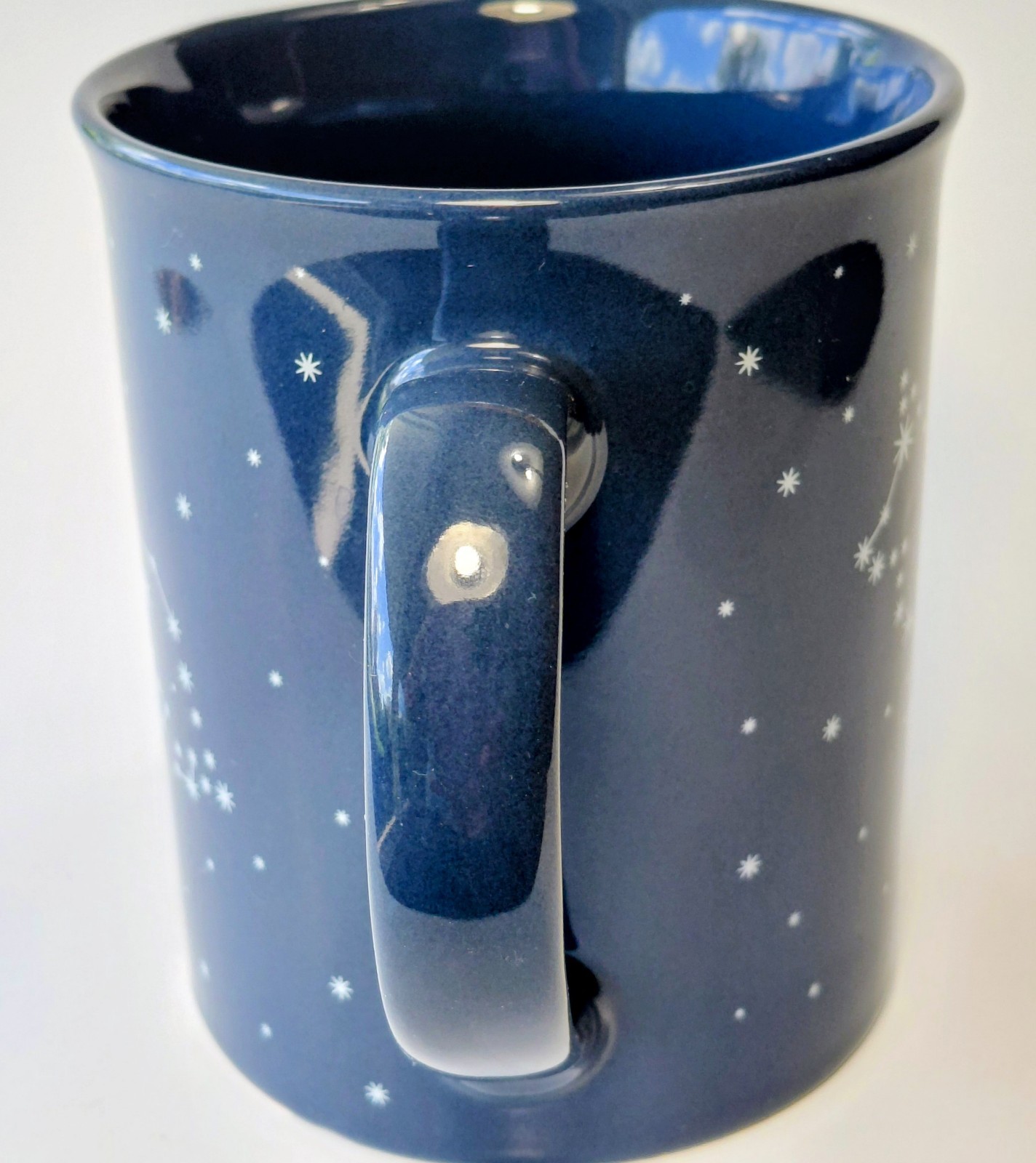 Fringe Studio CORGI CONSTELLATION Coffee Mug. EUC. 4.5″ T. 14 oz. Glossy Finish