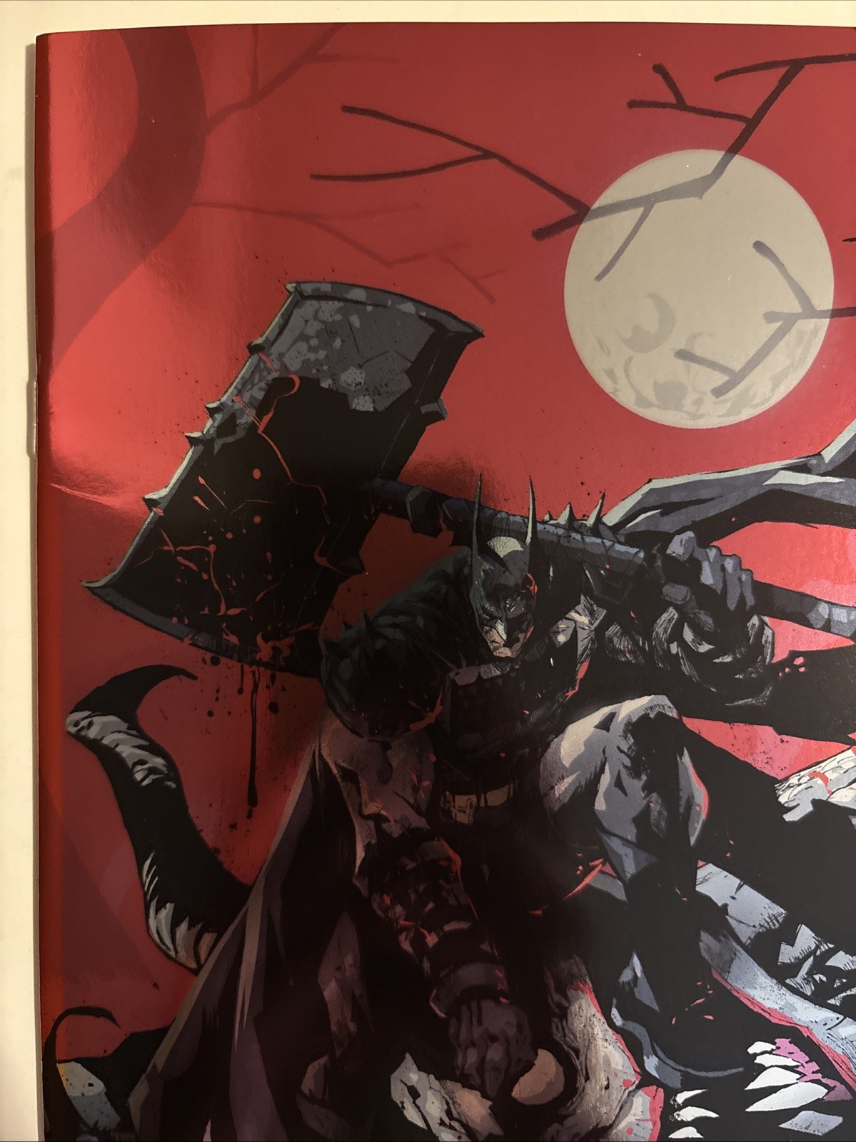 Absolute Batman #18 Dexter Soy MEGACON Blood Red Foil Virgin LTD 500 COA VF+