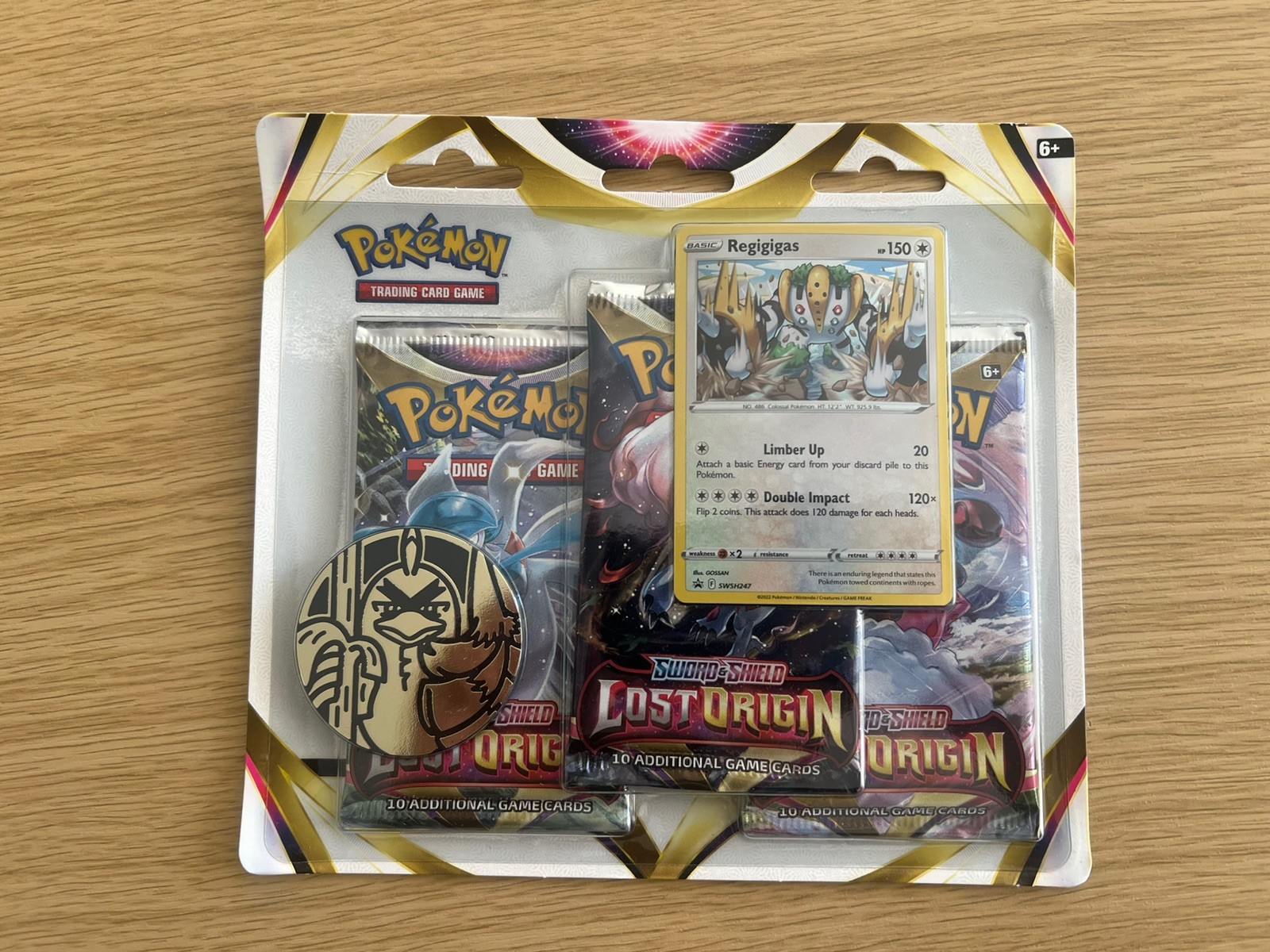 Pokémon TCG Lost Origin Triple Blister Booster Pack Sealed