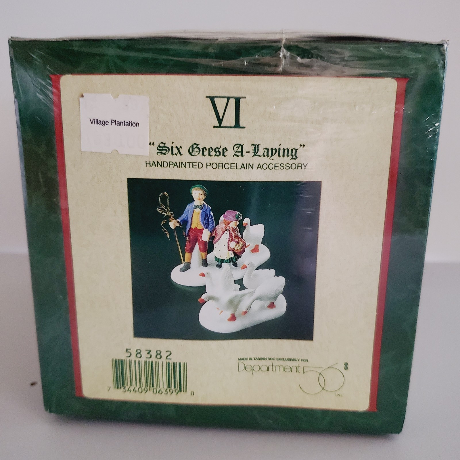 Department 56 Dickens Village Twelve Days of Christmas Six Geese A Laying NEW💖