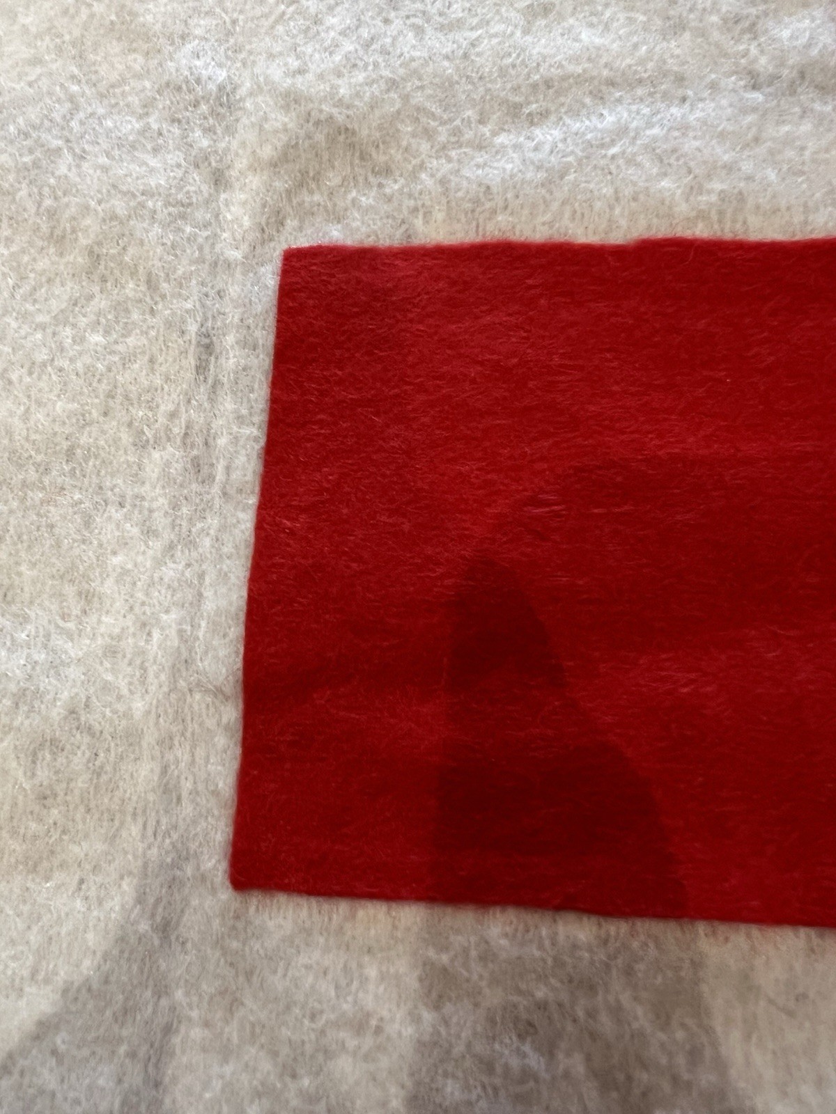 Small Vintage Red Cross Medic First Aid Flag Abt 17.5 x 11.75 in