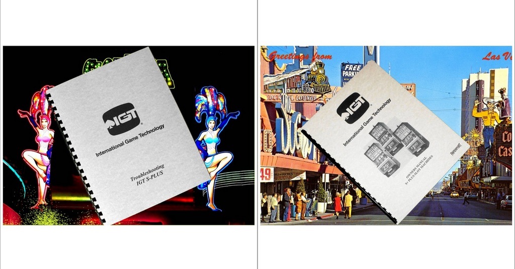 2 IGT S – PLUS S+ Slot Machine Service & Troubleshooting Guide + Owners Manual