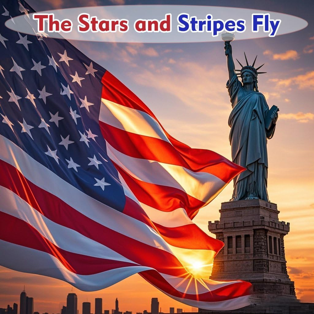Durable 3×5 FT American Flag with Embroidered Stars and Sewn Stripes