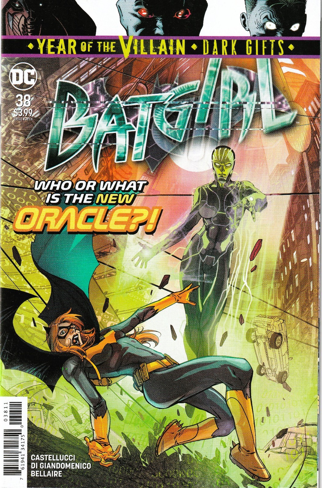 BATGIRL #38 (2016) CASTELLUCCI / DI GIANDOMENICO ART & COVER ~ NM 9.2