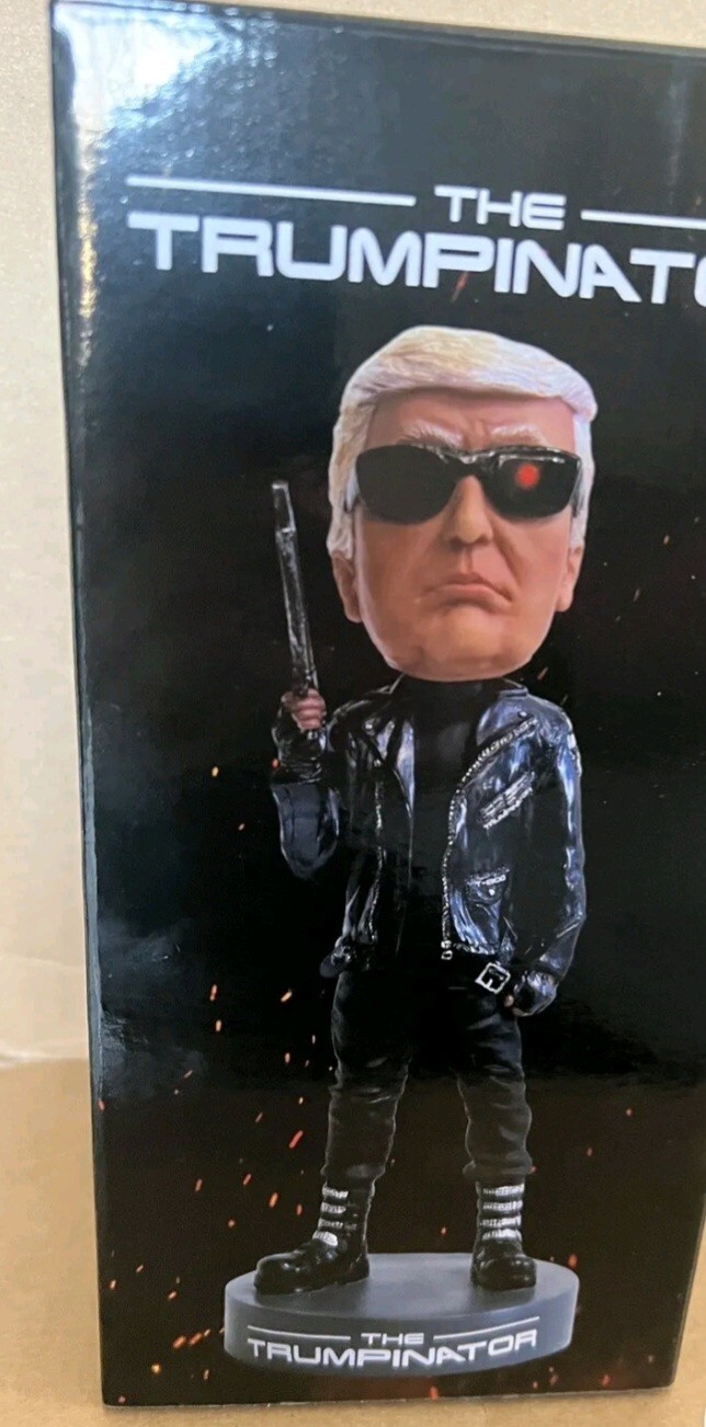 Trumpinator Bobblehead, I’ll Be Back in 2024 (Make Offer of 9.50/ea)