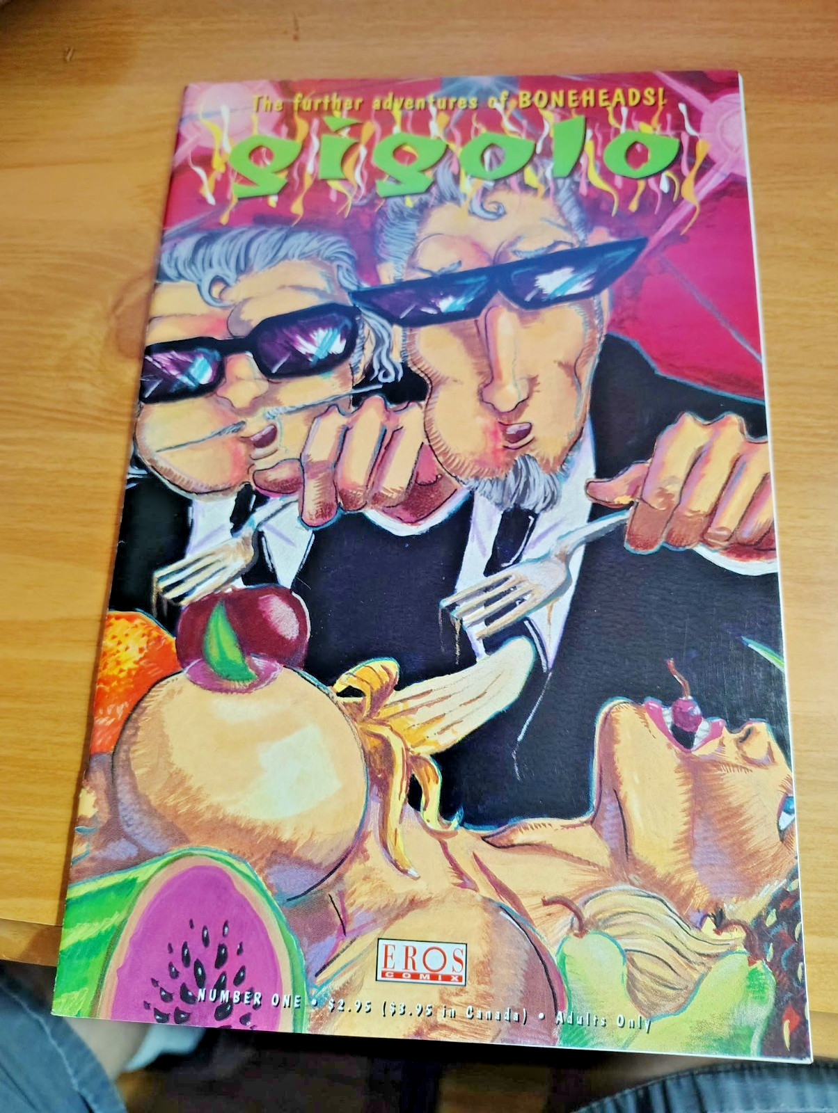 The Further adventures of Boneheads Giolgo #1 Eros Comix Gently Read