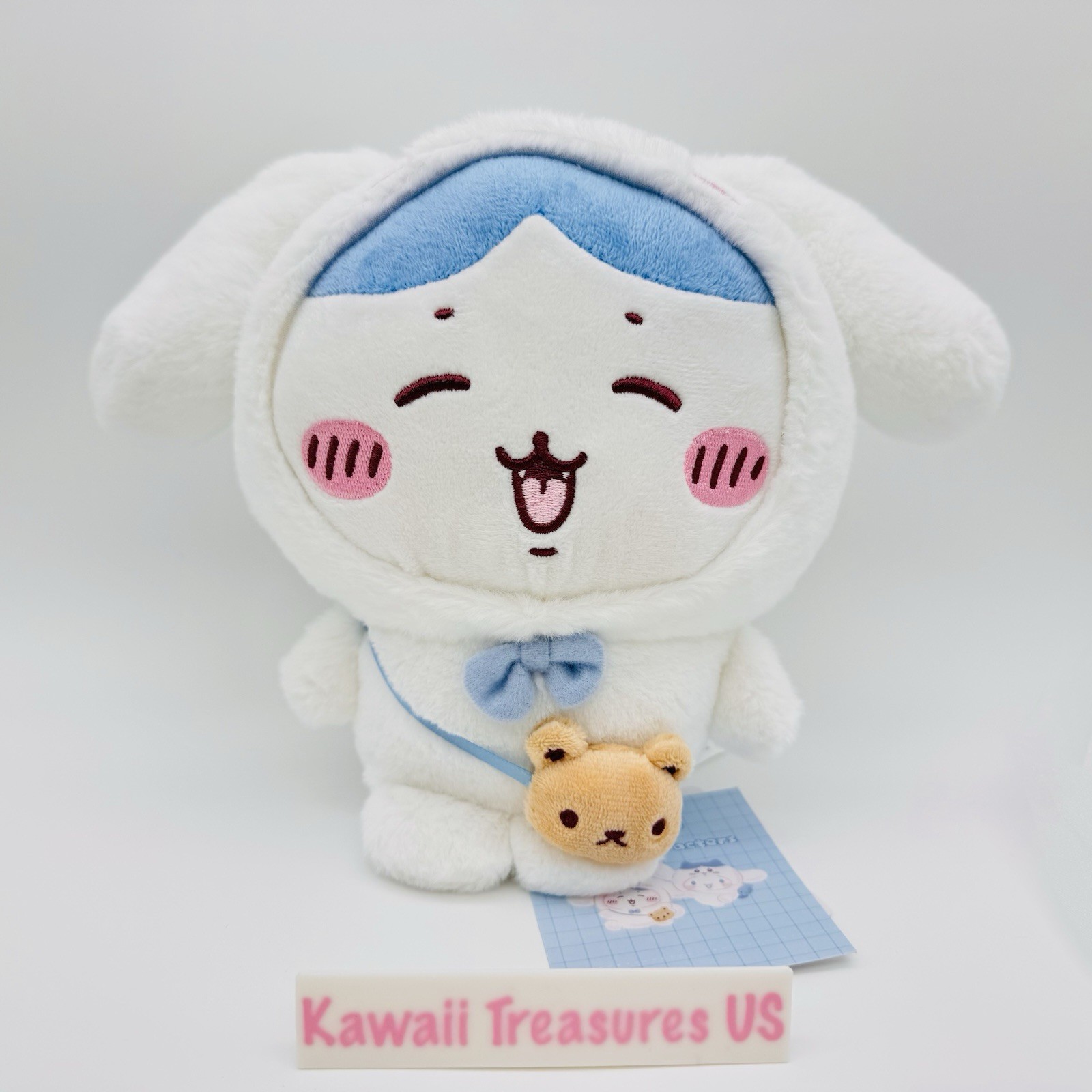 Chiikawa Sanrio Hachiware × Cinamoroll Plush | USA Seller, Free Fast Shipping