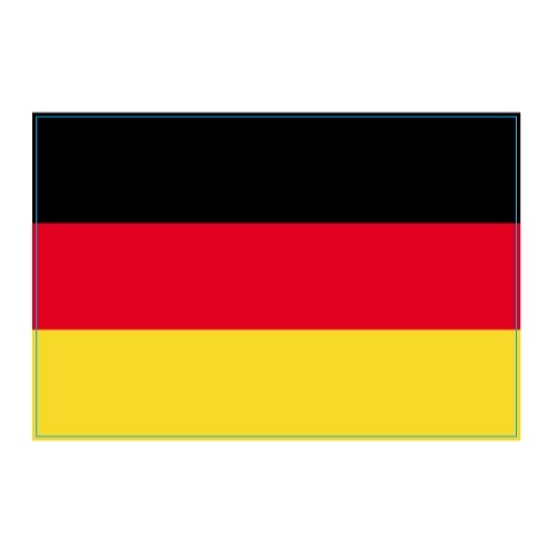 Germany German Flag Car Magnet Decal – 4 x 6 Heavy Duty for Car Truck SUV