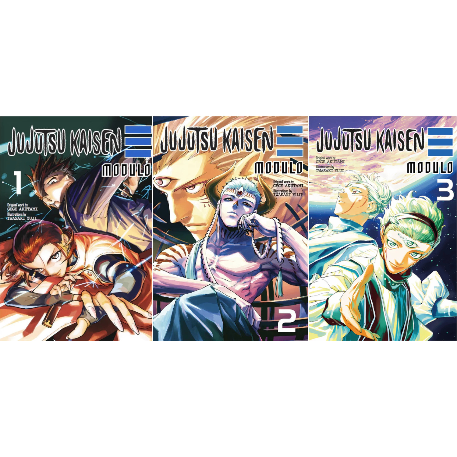 Jujutsu Kaisen Modulo Manga Volume 1-3 Full Set English Version Comic Books New