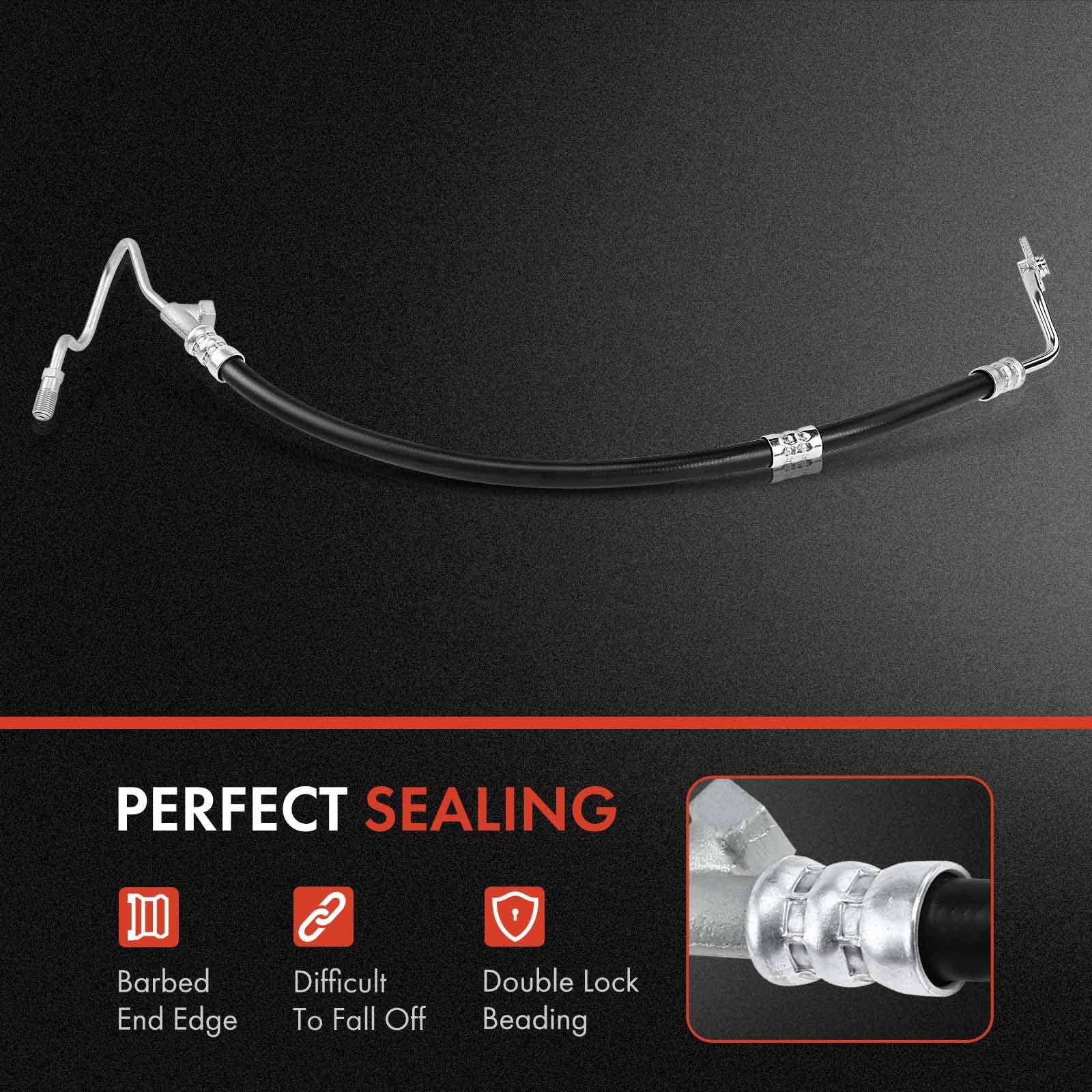 A-Premium Power Steering Return Hose Line Assembly 16.14 inches, Black