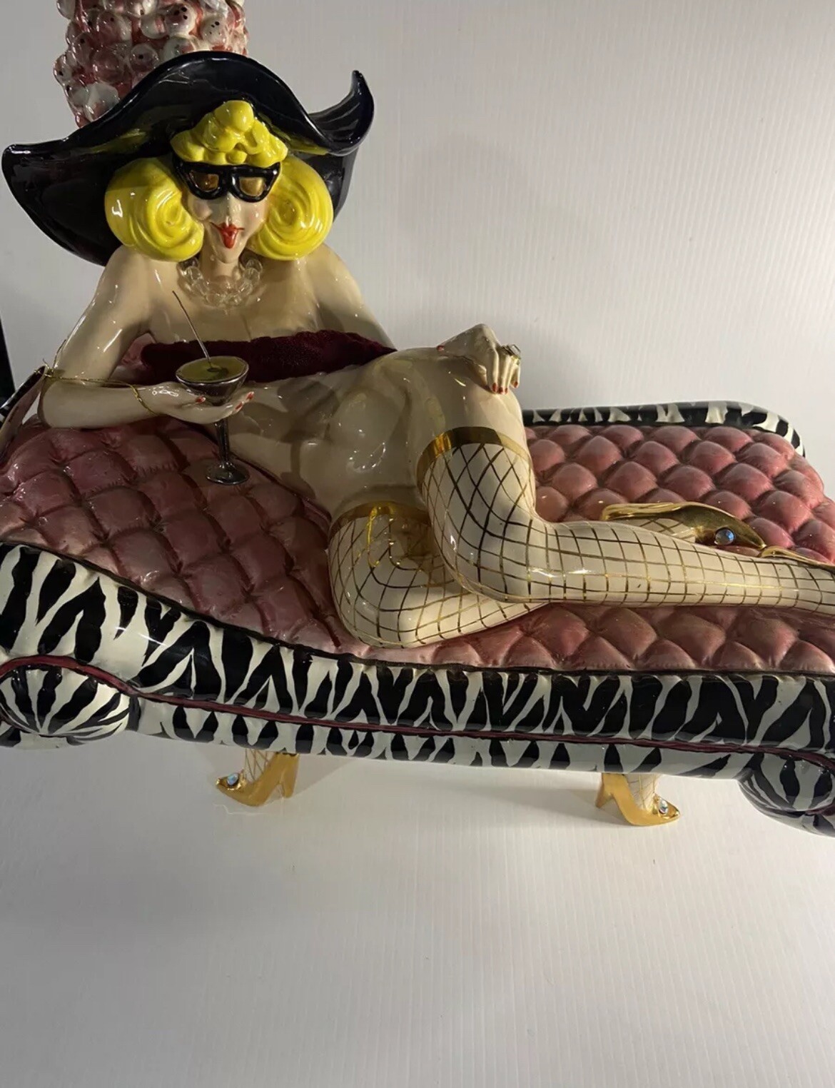 S.W.A.K. Lynda Corneille Character Collectibles “Gertie on Sofa” Figurine