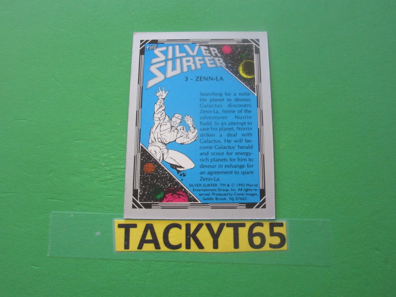 1992 SILVER SURFER SINGLE BASE CARD(S) NEW YOU CHOOSE
