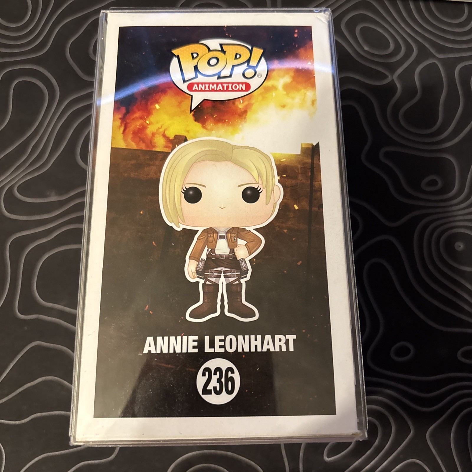 Funko Pop! Attack On Titan – Annie #236 signed Lauren Landa JSA
