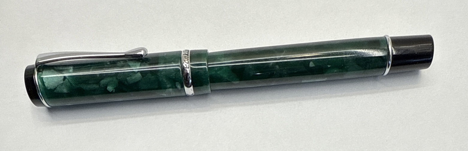 Conklin Duragraph Fountain Pen – Forest Green – Medium Nib Brand New