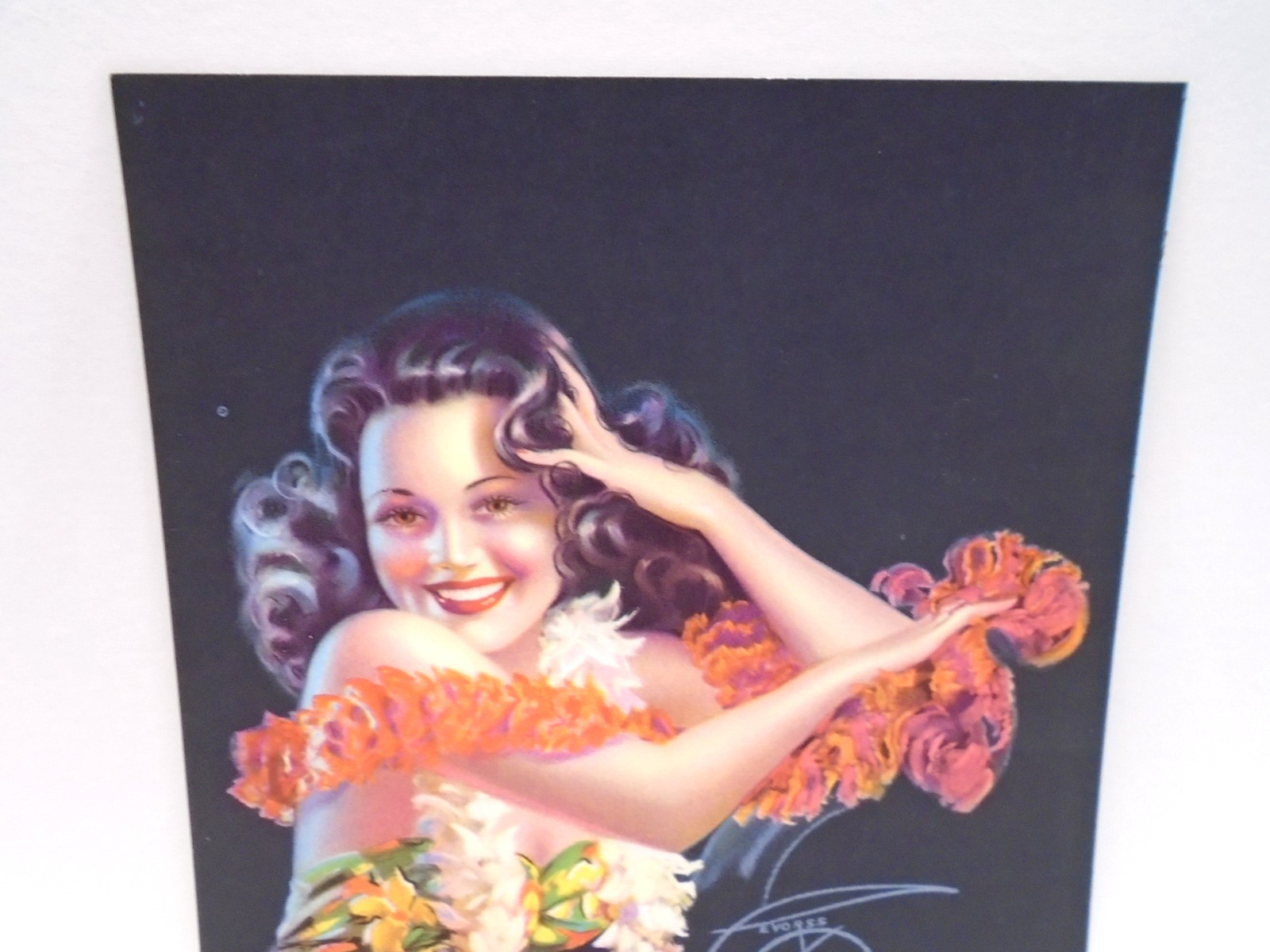 VINTAGE BILLY DeVORSS ORIGINAL PIN-UP PRINT, 1930’s-40’s! EXCELLENT CONDITION!