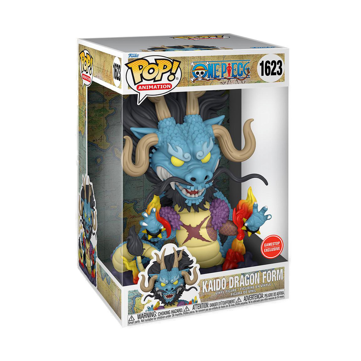 Funko Pop! One Piece: Kaido Dragon Form #1623 (Gamestop Exclusive) Jumbo 10″