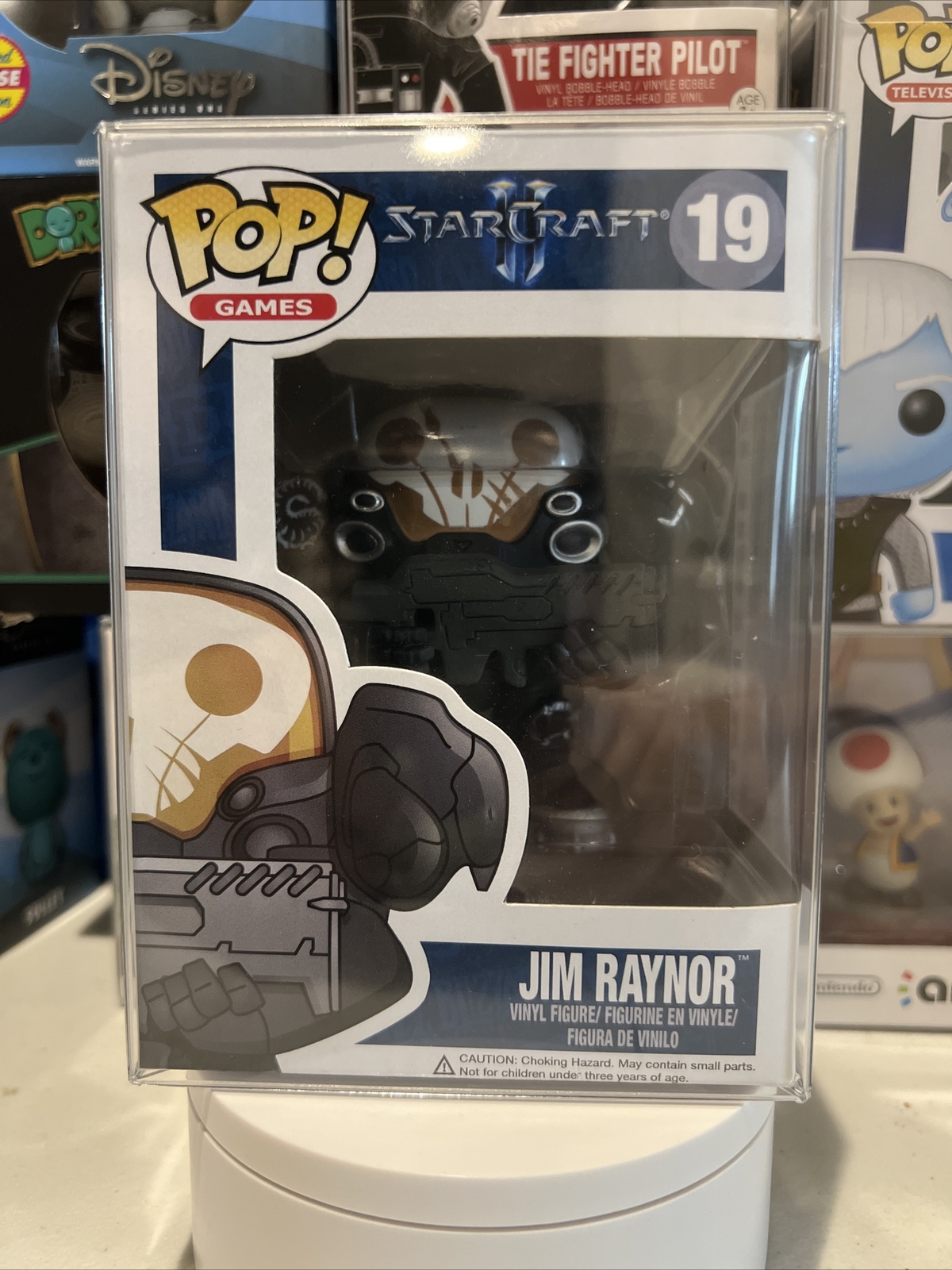 Funko Pop! Games StarCraft II Jim Raynor Vinyl Figurine #19 with protector