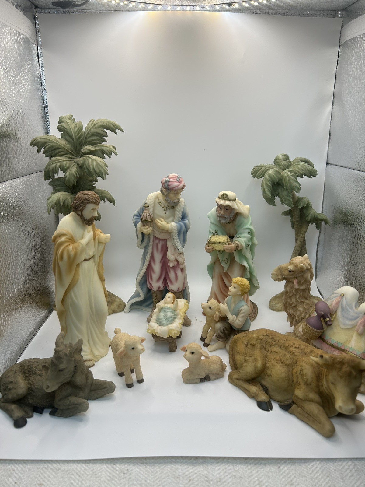 Christmas Nativity Roman Seraphim Classics Heaven On Earth 12 Piece