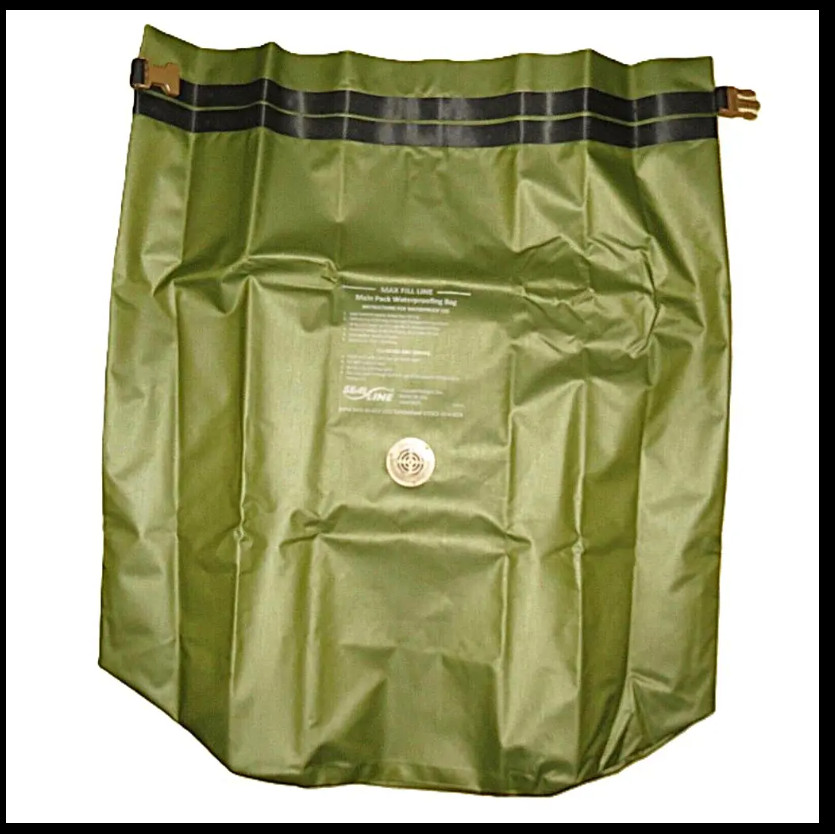 USMC GEN 1 OD WATERPROOF LINER 65L GREEN Dry Bag LARGE ILBE Field Pack USGI