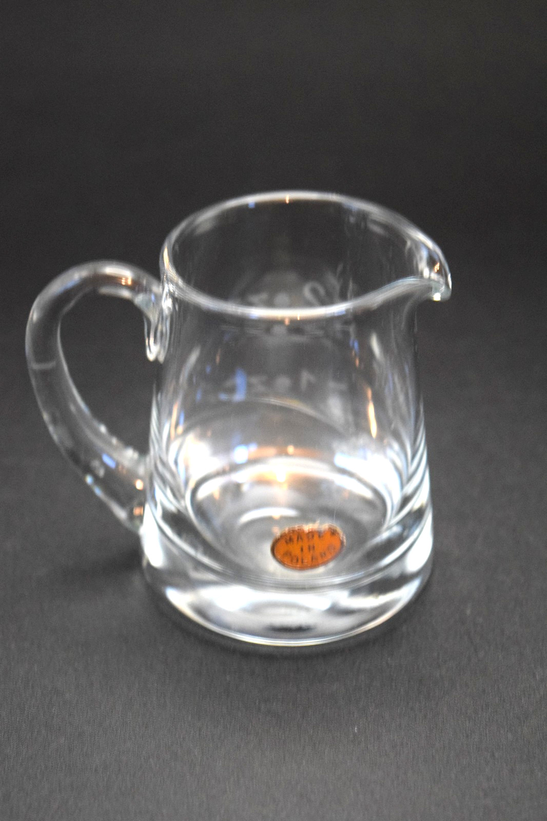 Hand-Blown Mini 1-2 oz Spirit Coffee Coctail Milk Cream Measuring Pitcher Poland