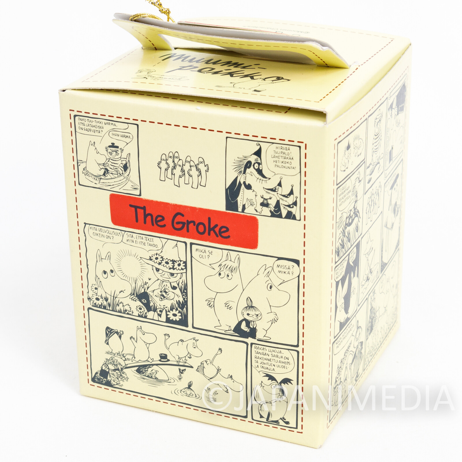 RARE! Moomin Characters The Groke Original Comics Ver. Mini Figure Benelic