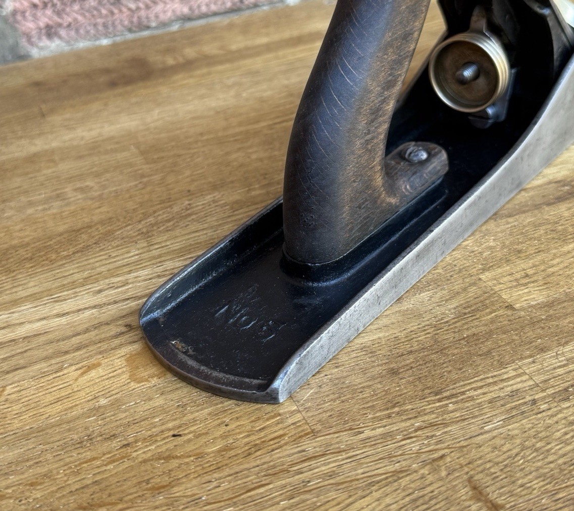 Vintage Stanley No 5 Wood Plane Smoothing Plane Woodworking Old Tool