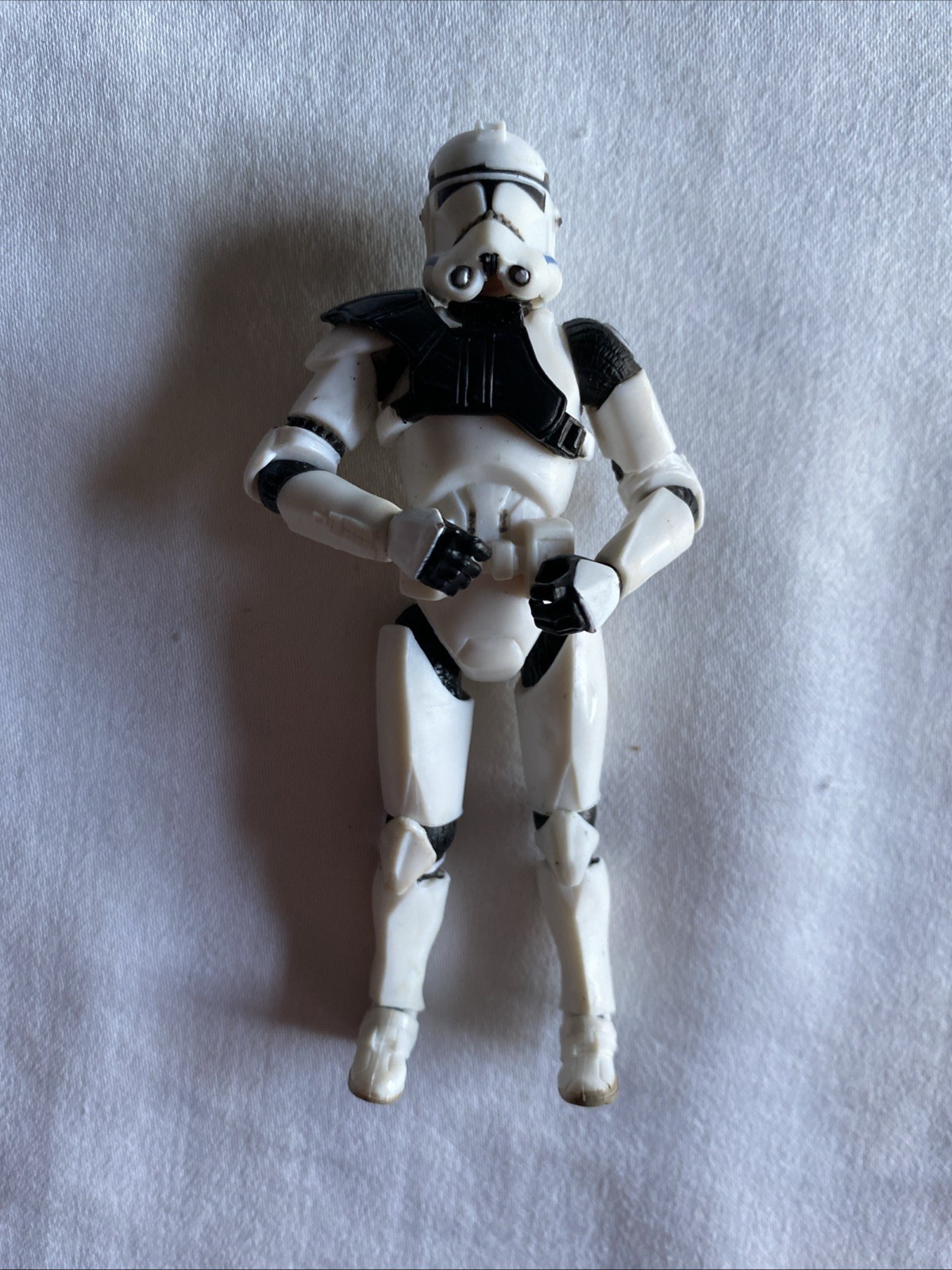 2004 CLONE TROOPER Action Figure STAR WARS Hasbro Revenge of the Sith Clone Wars
