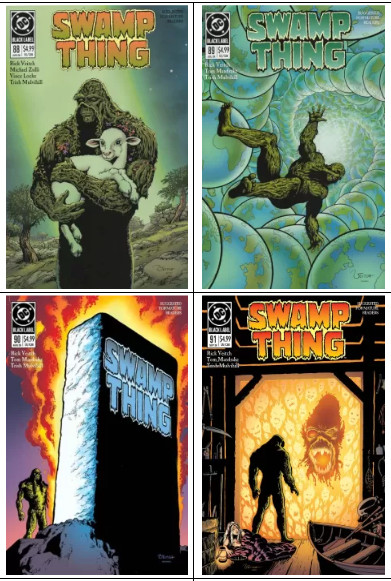 Swamp Thing 1989 #1 2 3 4 Complete 4-Book Set DC Black Label 2026