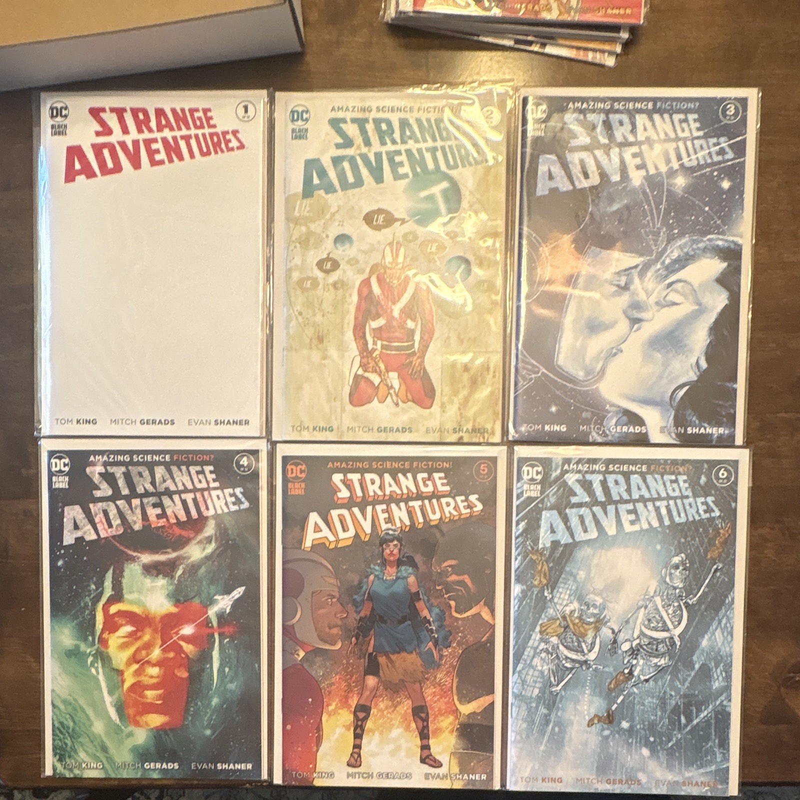 DC Black Label Strange Adventures #1-6 Comic Book Lot (6 Issues) Tom King
