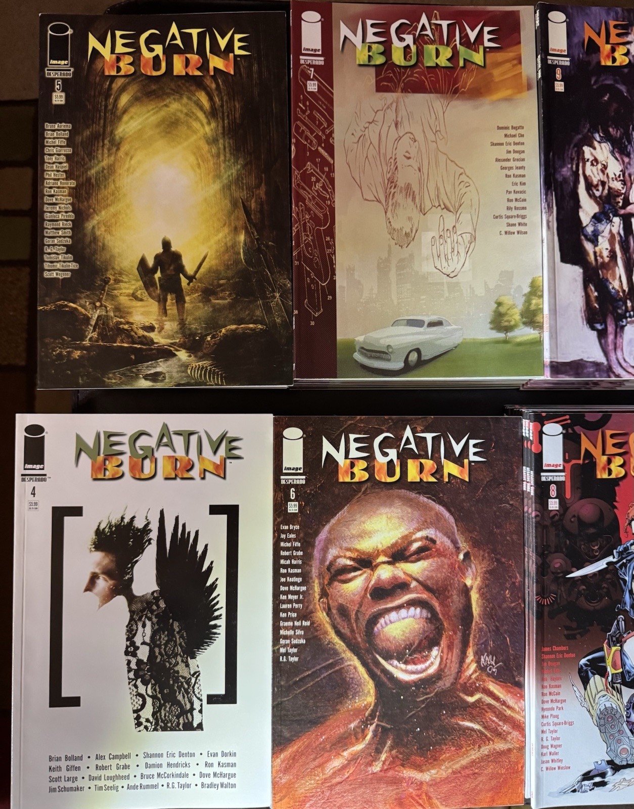 Negative Burn 1-21 (missing #2) Image Desperado 2006 Comic Run Lot