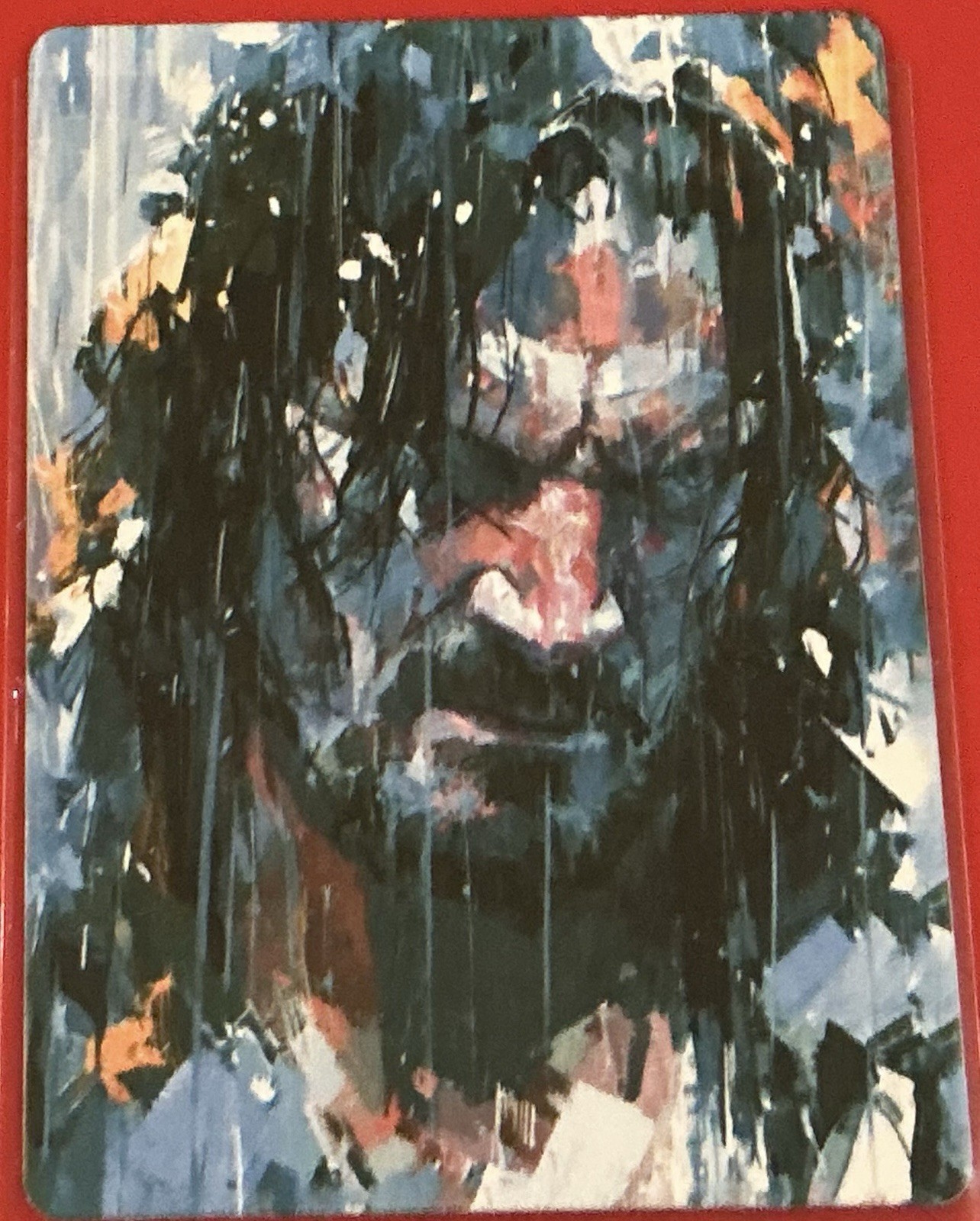 AJ Styles – WWE Art Card 1/1 PaintOholic Signed ONE OF A KIND