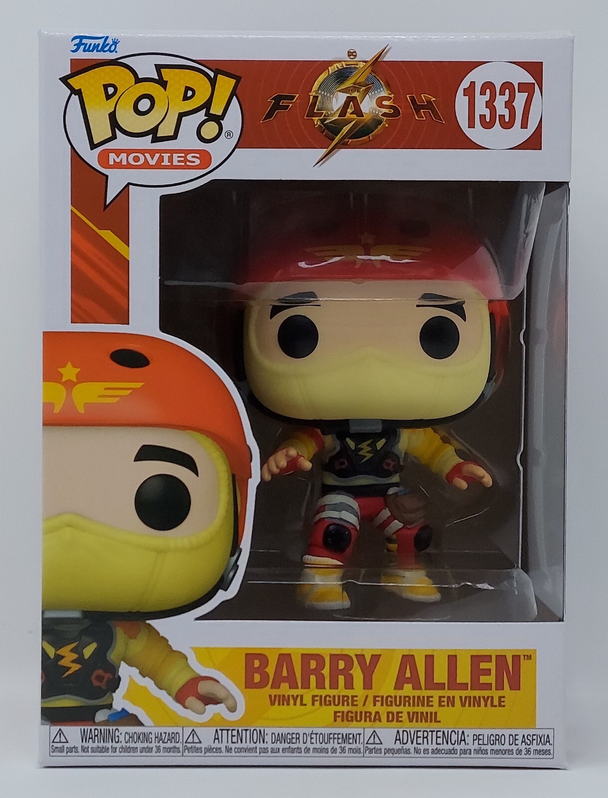 Funko POP Movies – Barry Allen #1337 The Flash Homemade Prototype Suit DC Comics