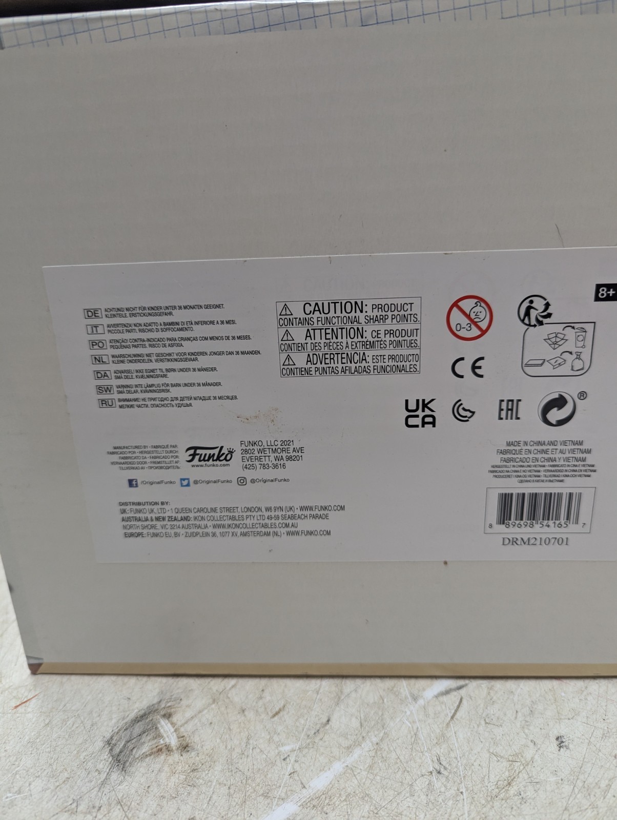 Funko The Office GameStop Exclusive Mystery Box Dunder Mufflin. New