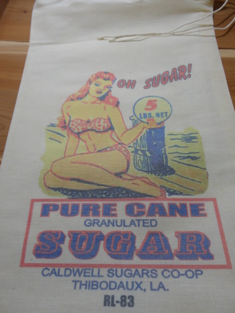 RL-83 OH SUGAR Flour Bag Sack Feed Seed Novelty Collectible