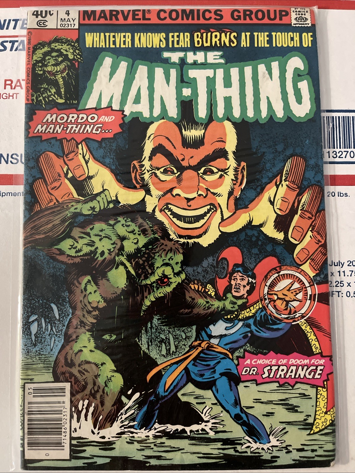 Marvel Comics The Man-Thing #4 1979 BRONZE AGE, Free Shipping