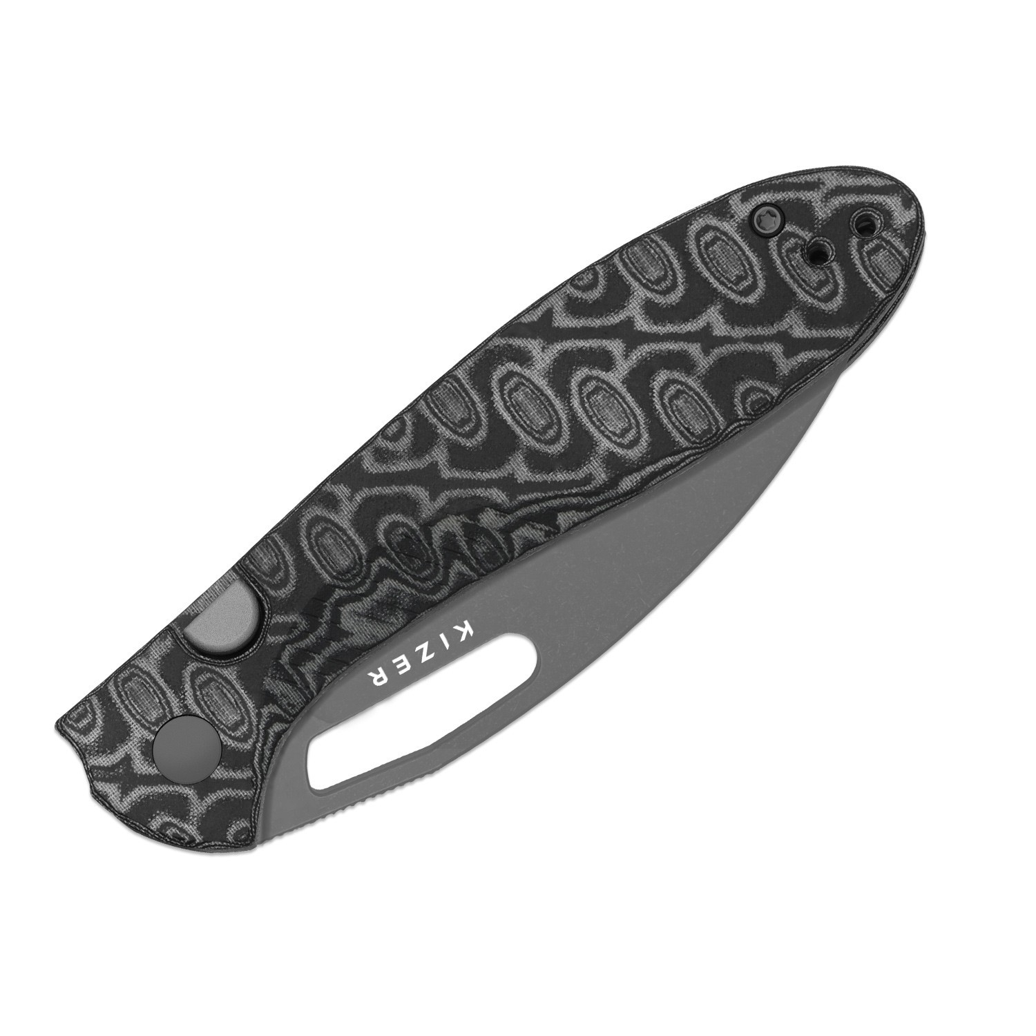 Kizer Masu EDC Folding Pocket Knife 14C28N Blade MicartaHandle V3697A2