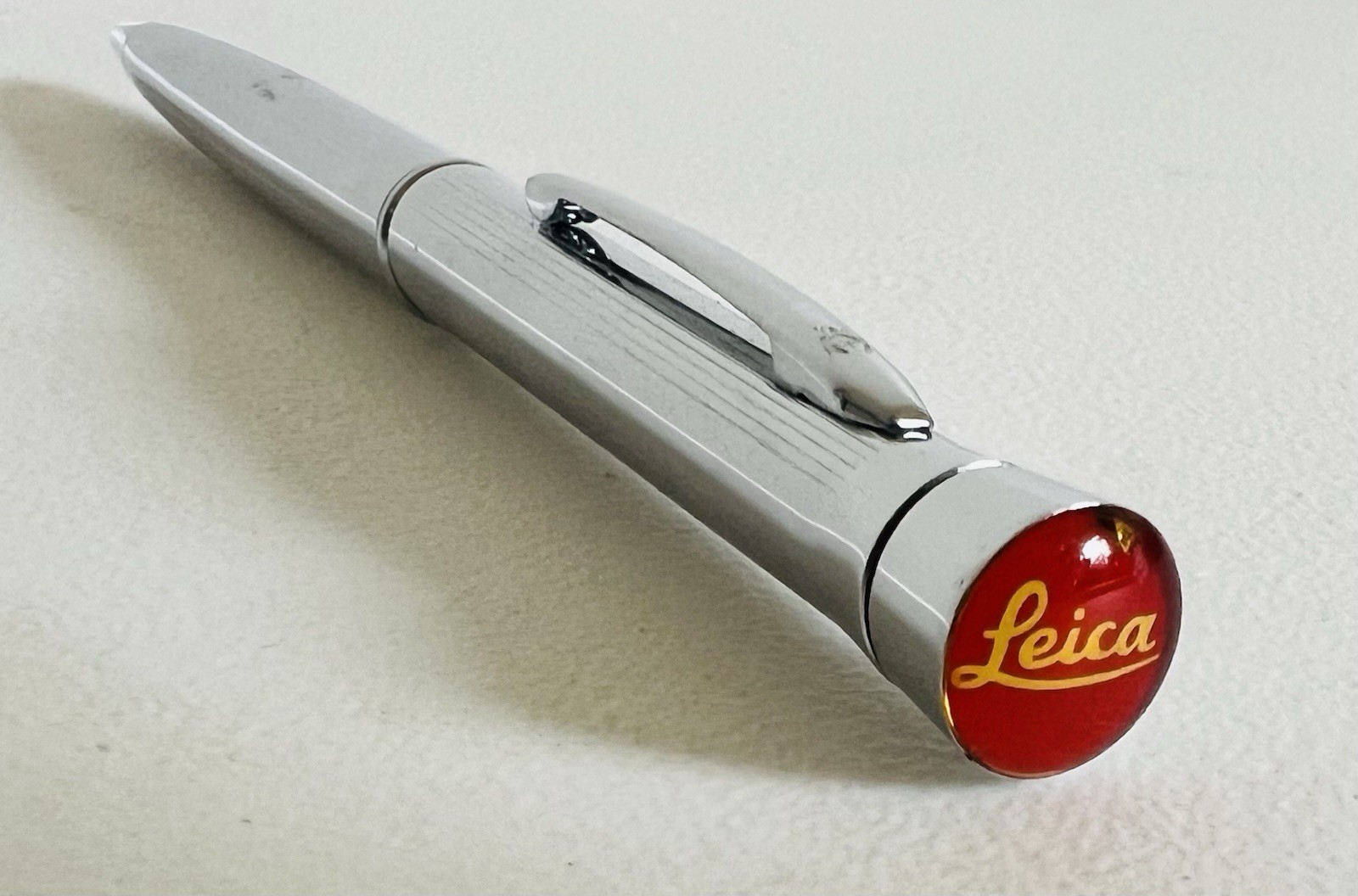 Vintage Garland Pen Bubble Top Leica Made in USA Advertising No Ink