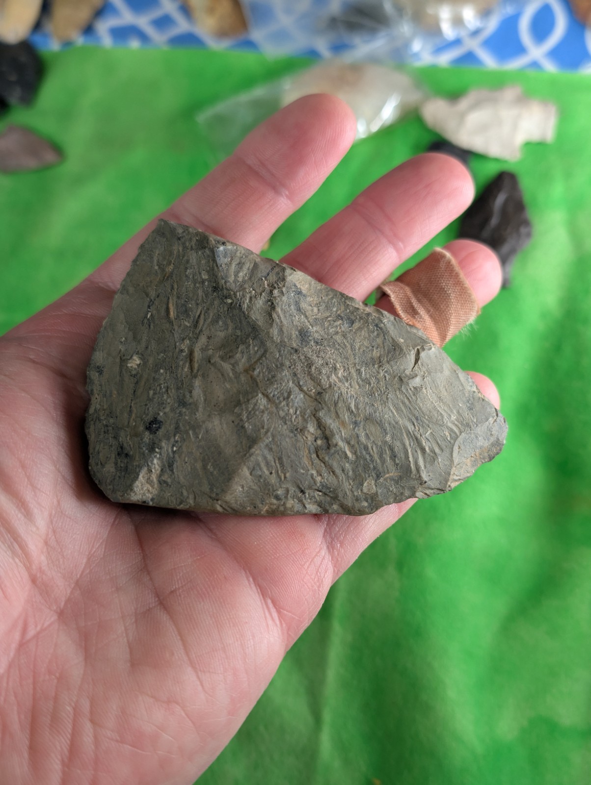 GUARANTEED Authentic Ancient Tennessee Indian Artifact Hafted Tool 3 7/16″