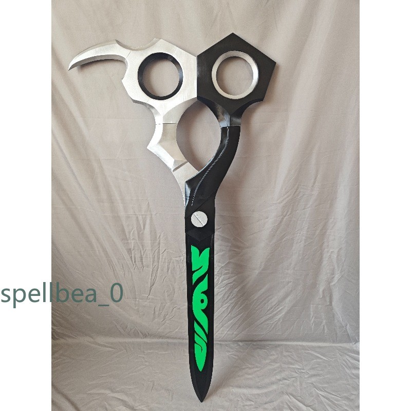 NEW GACHIAKUTA Riyo Reaper Li Glaze Scissors Weapons Prop 3D Print Anime Display