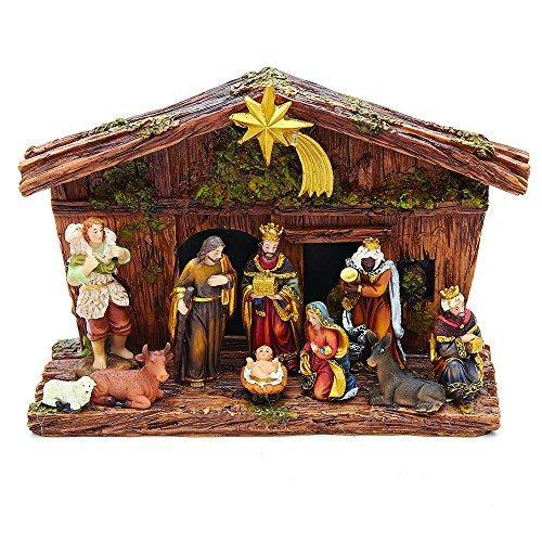 Kurt Adler 11-Piece Nativity Set