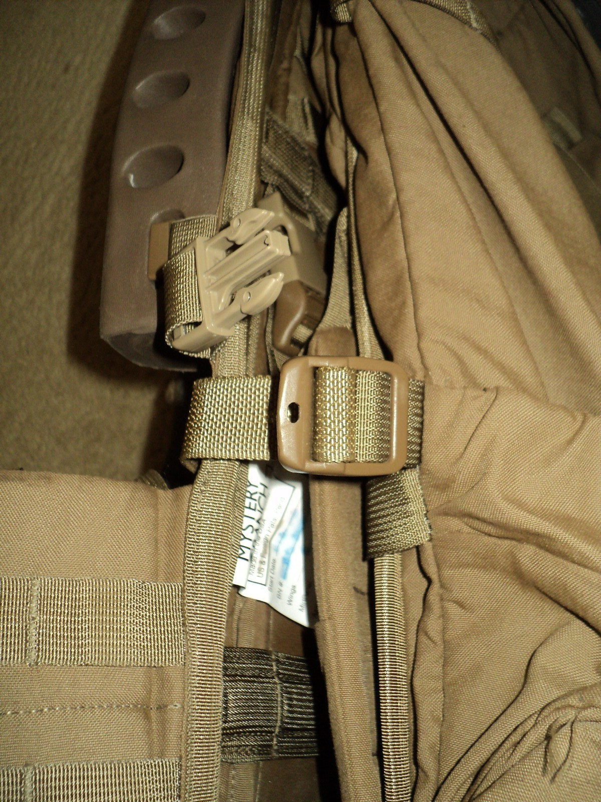 Mystery Ranch NICE Overload Tri-Zip MSOB Weapons Pack Coyote Brown MARSOC (M)