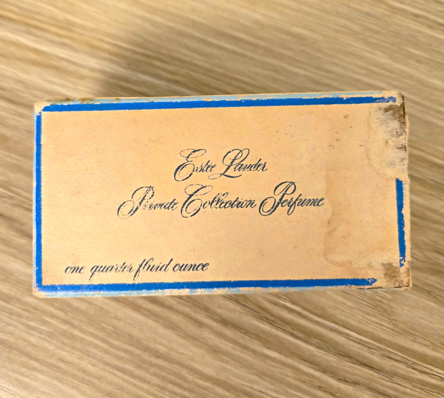 1988 Unopened Estée Lauder Private Collection Perfume 1/4 fl oz w/ Box